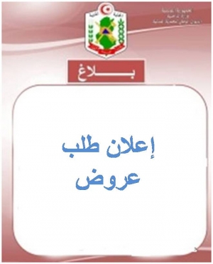 نص إعلان طلب عروض عدد 2025/04  .