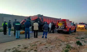 Gafsa Mardi 18 Février 2025 : Six morts et neuf blessés dans une collision entre un camion et un bus