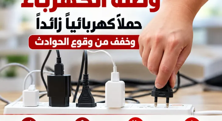 السلامة الكهربائية مسؤولية الجميع